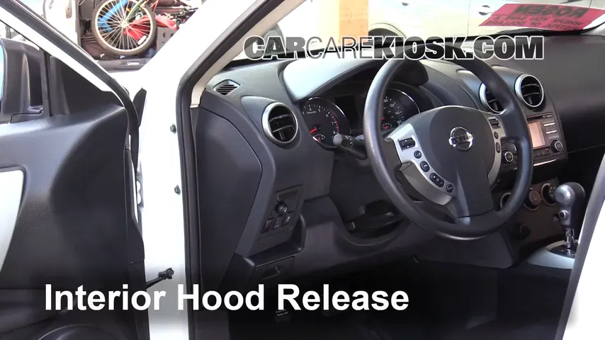 2015 Nissan Rogue Select S 2.5L 4 Cyl. Hood